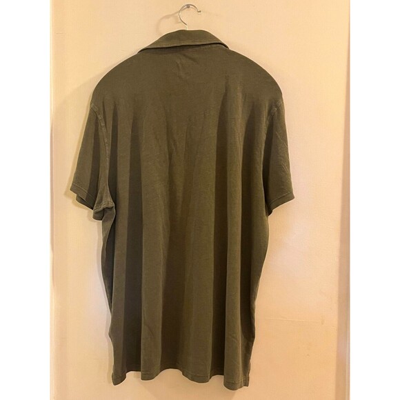 J.Crew Hemp-organic cotton blend polo shirt Mens XL Preppy New - Picture 4 of 4